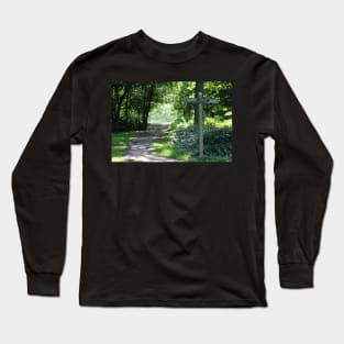 The woods are lovely... Long Sleeve T-Shirt